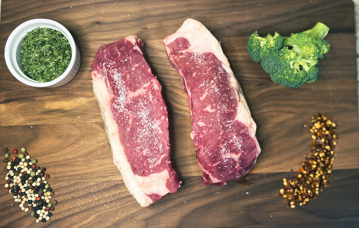 New York Steak Grain Finished Koopmann Family Beef LLC