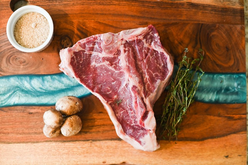 Porterhouse Steak Bone in Koopmann Family Beef LLC